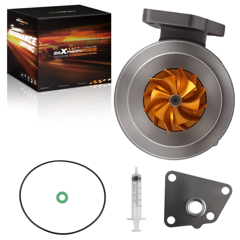 Billet Turbocharger Core compatible for Vw Touareg compatible for Audi A4 3.0 L165kw 2004-10 53049880035