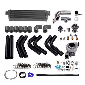 Kit de turbocompresor universal T3/t4 T04eintercooler + Kits de tuberías turbo + Wastegate