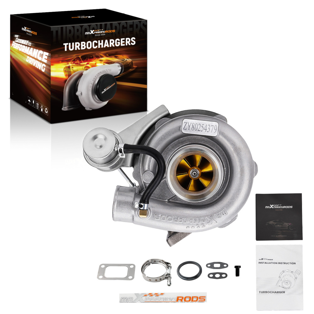 Billet T3 Turbocharger compatible pour VW 1.8t T3 .63ar All 4/6 Cyl, 1.5L- 2.5L Turbolader