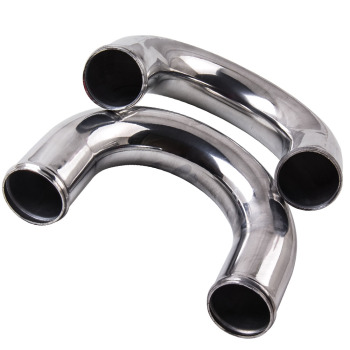 T04E T3 Universal Turbo Turbocharger V-Band 2.5Intercooler Pipe Piping Kit