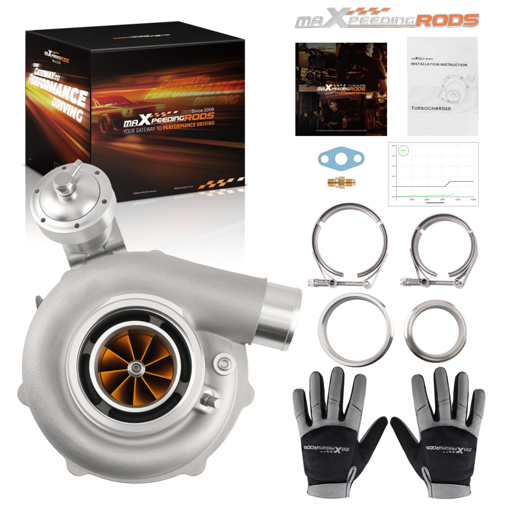 maXpeedingrods J6 Stage 1 Turbocharger 770HP 0.92 A/R Dual Ceramic Ball Bearing 2.0-5.5L