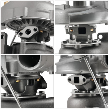 T04E T3 .63 Turbocompressor 400+HP Internal Wastegate V-band 1.5L- 2.5L