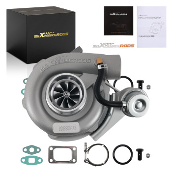 T3 T04E Turbo .63 A/R 48.1 Trim 420HP V-Band Flange for 4-6 Cyl 1.5-2.5L