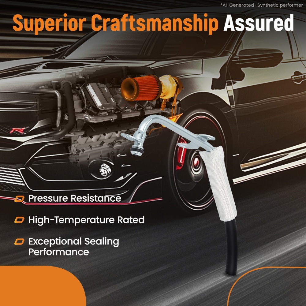 Turbo Coolant Water Line compatible for Mercedes A250 B250 CLA250 M270 2.0 L 2702032702