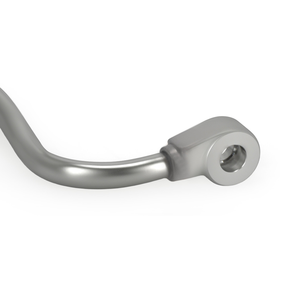 Metal Turbocharger Oil Feed Tube compatible for Honda Civic CR‑V L4 1.5L 2018 2019-2021
