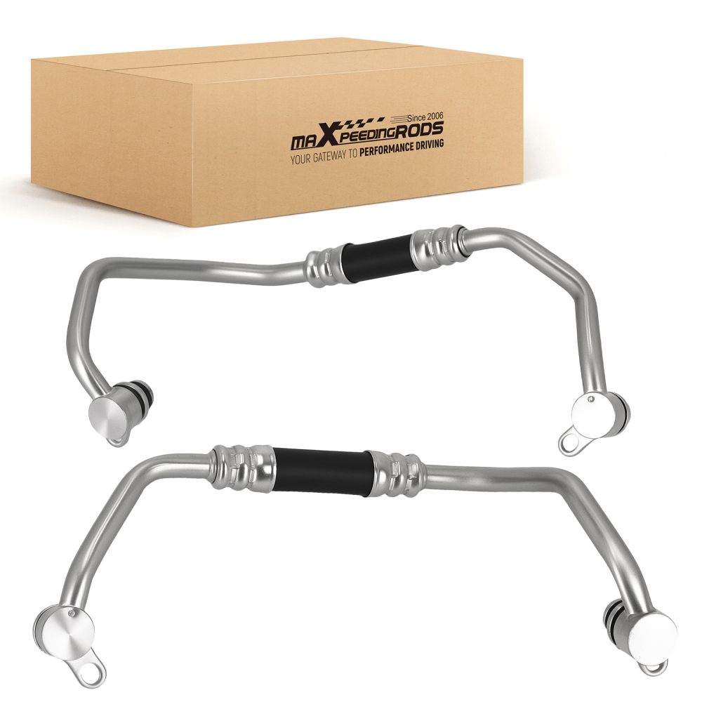 2x Durites dHuile Turbo compatible pour BMW 335i E90 E92 E93 3.0L 2007-2013 11537558901