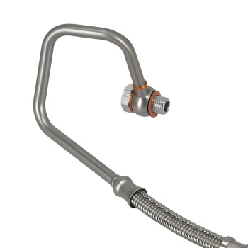 Turbo Oil Feed Line compatible for Ford Escape compatible for Explorer Fusion Taurus compatible for Lincoln 2.0 2013-2016