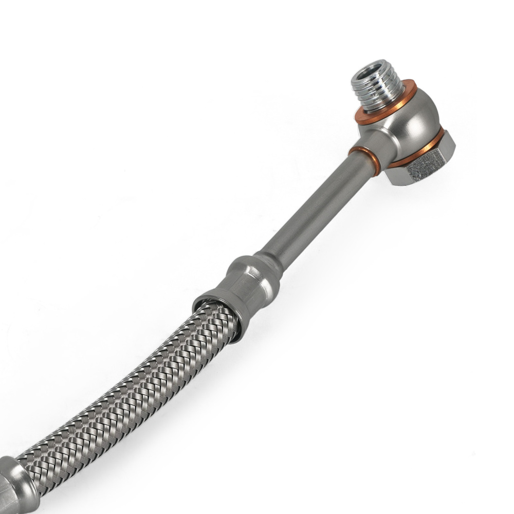 Turbo Oil Feed Line compatible for Ford Escape compatible for Explorer Fusion Taurus compatible for Lincoln 2.0 2013-2016