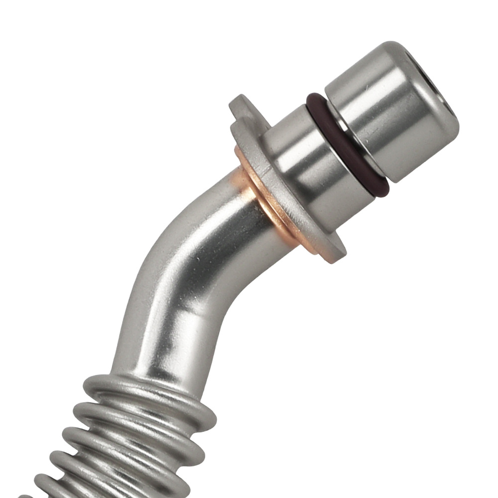 Left Turbo Oil Return Line compatible for Ford F-150 Expedition compatible for Lincoln Navigator V6 3.5L