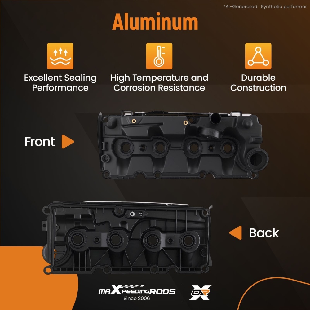 Engine Valve Cover compatible for Audi A3 8VM 8VS Limousine 04L103475 04L103483