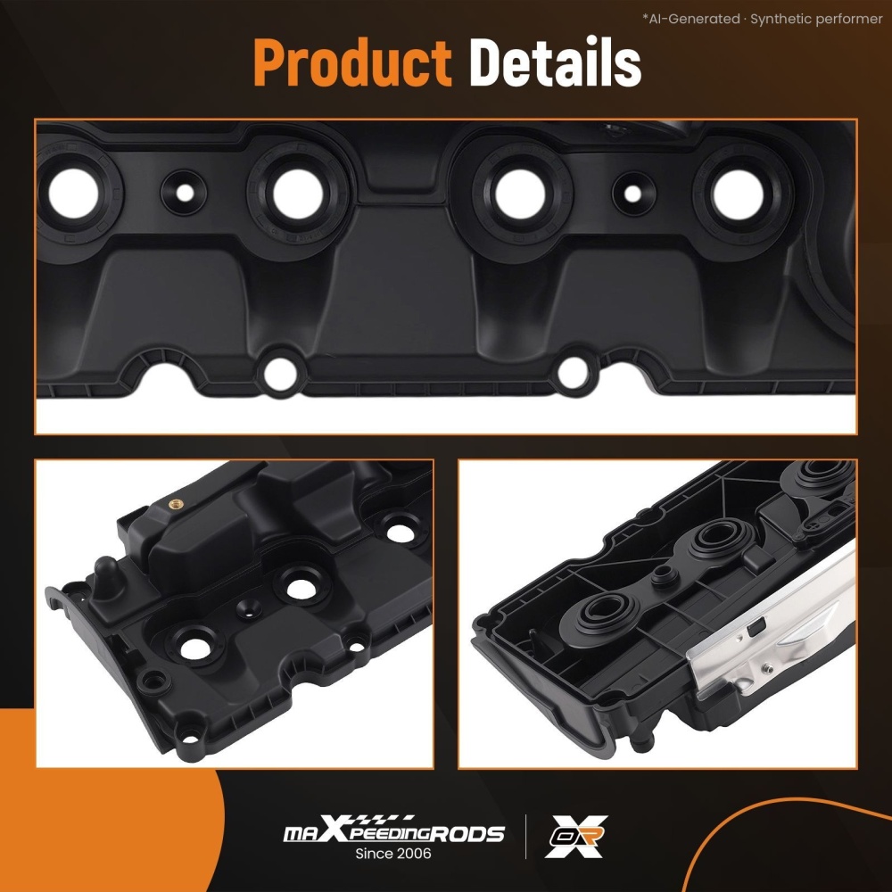 Engine Valve Cover compatible for Audi A3 8VM 8VS Limousine 04L103475 04L103483