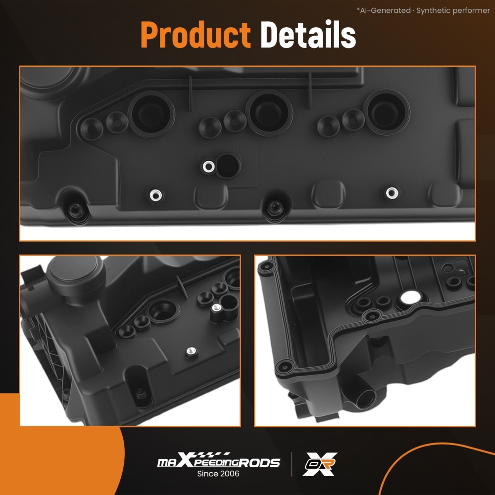 Left Right Rocker Cover compatible for Audi Q7 A7 A8 3.0 TDI 2007-2018 059103469BD