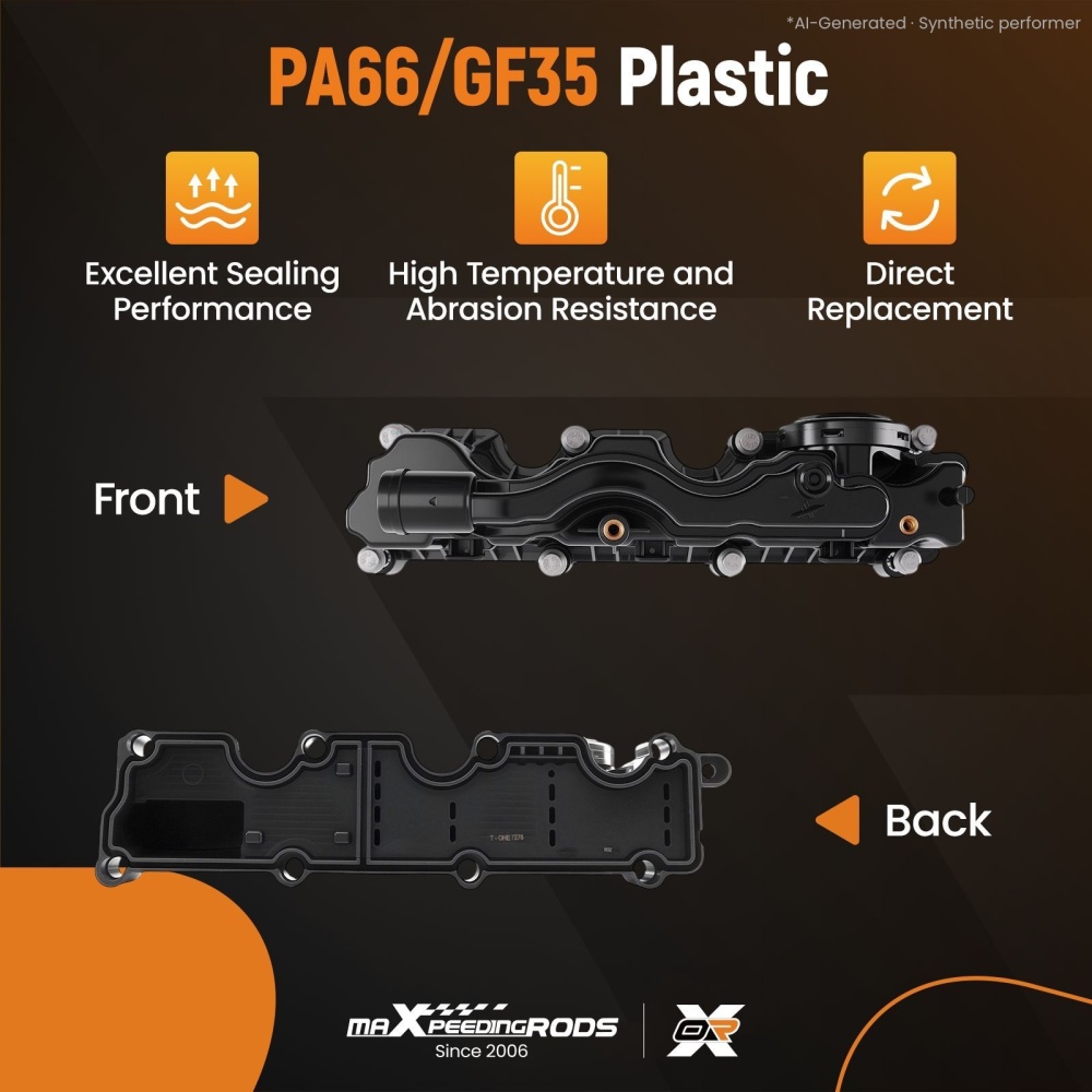 Engine Valve Cover compatible for Range Rover Evoque L538 2.0 D 4x4 2015-19 LR079590