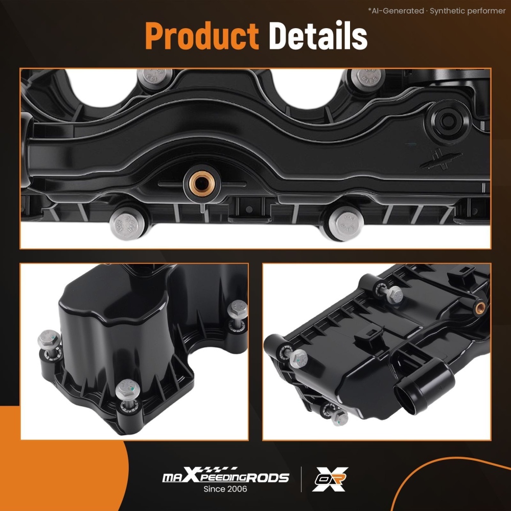 Engine Valve Cover compatible for Range Rover Evoque L538 2.0 D 4x4 2015-19 LR079590