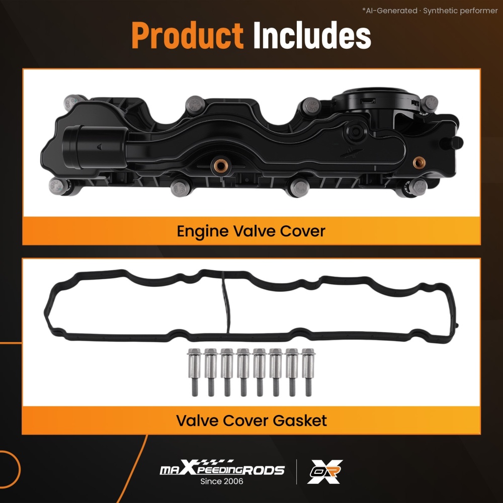 Engine Valve Cover compatible for Range Rover Evoque L538 2.0 D 4x4 2015-19 LR079590