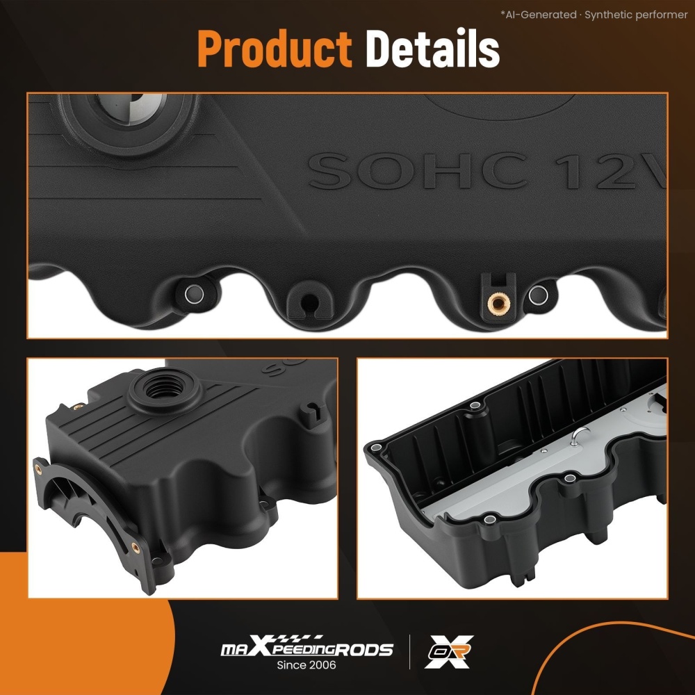 Black Engine Housing compatible for Hyundai Accent 1.5L 2000-2002 22410-22610 12V SOHC