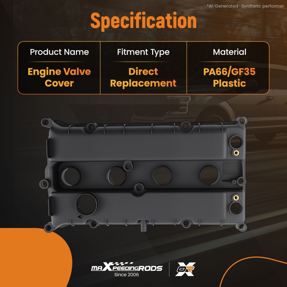 Valve Cover Cylinder Head compatible for FORD FIESTA VI FOCUS III Saloon 1.6 Ti 4M5Z6582E