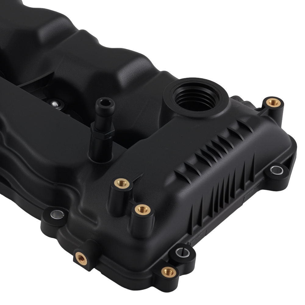 Black Rocker Cover compatible for Hyundai i40/iX35 1.7 CRDi 22410-2A700 w/ Cap
