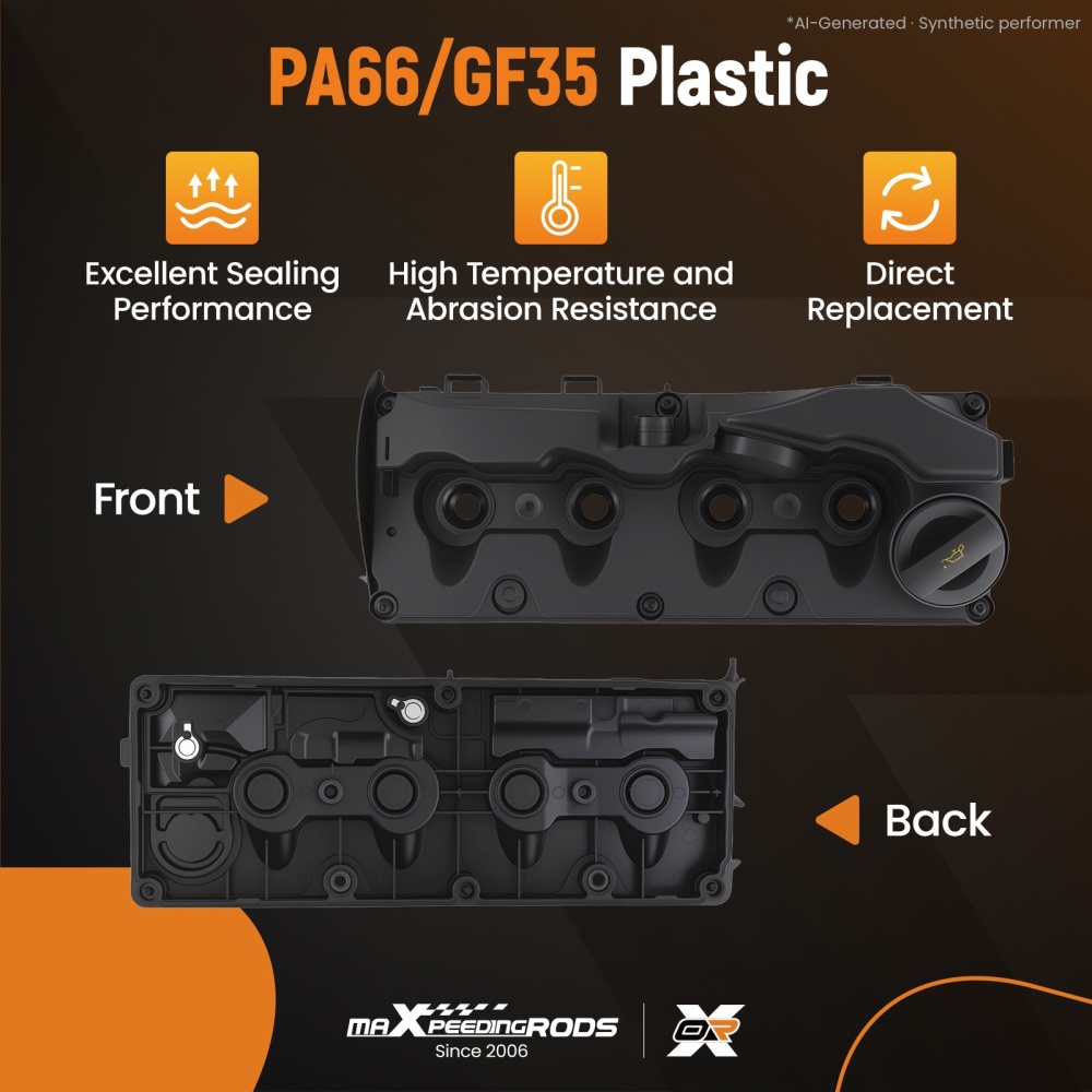 Engine Valve Cover Kit compatible for Audi A4 A5 Q5 2.0 TDI 2007-2017 03L103469M