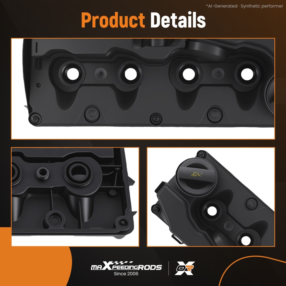 Engine Valve Cover Kit compatible for Audi A4 A5 Q5 2.0 TDI 2007-2017 03L103469M
