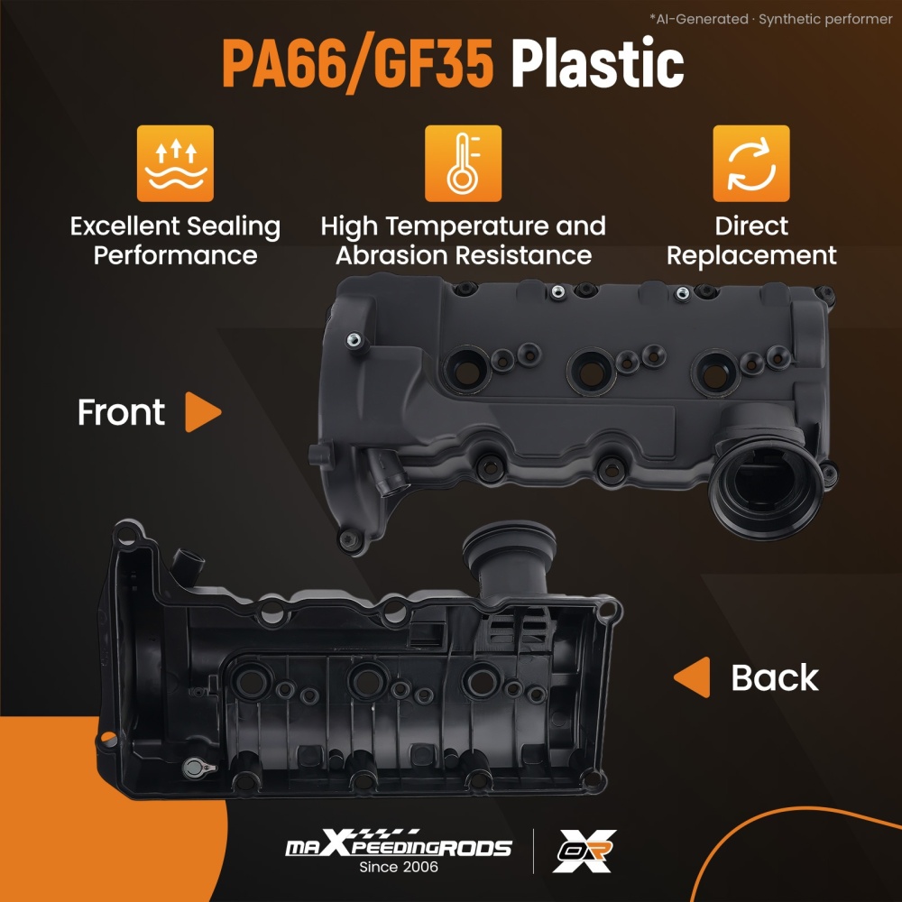 Left Cam Engine Valve Rocker Cover compatible for Audi A6 A7 A8 4G2 compatible for VW Touareg 059103469BD