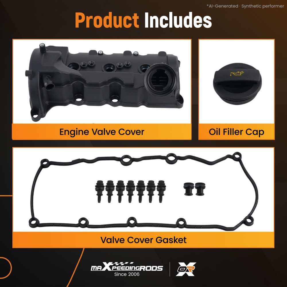Left Cam Engine Valve Rocker Cover compatible for Audi A6 A7 A8 4G2 compatible for VW Touareg 059103469BD