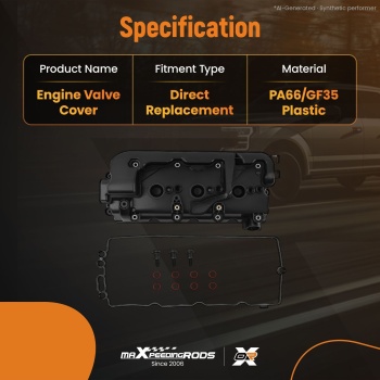 Engine Rocker Cover compatible for Audi A4 A5 A6 Q7 3.0 TDI 059103469DA 2015-2024
