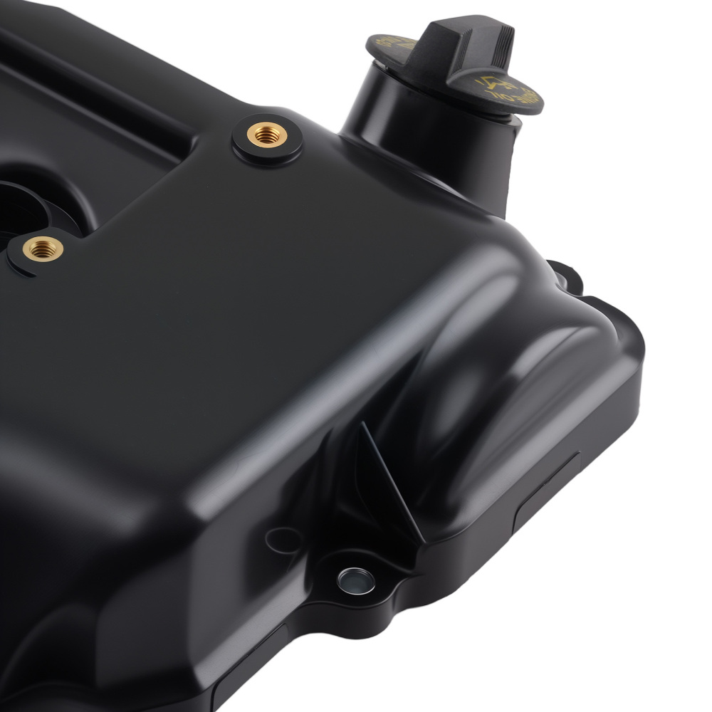 Black Engine Valve Cover compatible for Mitsubishi Mirage 1.2L 2014-2024 1035B156 73Cu