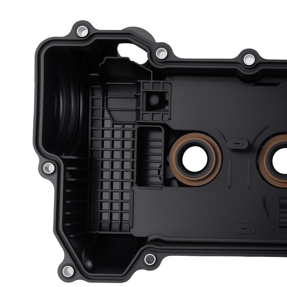 Black Engine Valve Cover compatible for Mitsubishi Mirage 1.2L 2014-2024 1035B156 73Cu