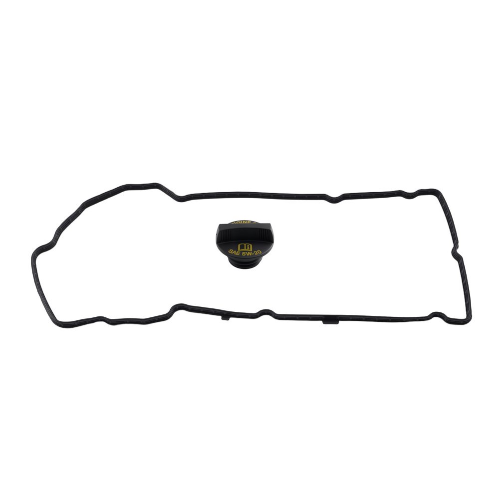 Black Engine Valve Cover compatible for Mitsubishi Mirage 1.2L 2014-2024 1035B156 73Cu