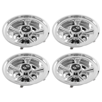8 Inch ABS Wheel Covers Hub Caps compatible for EZGO Yamaha Club Car compatible for Golf Cart Wheels 4pcs