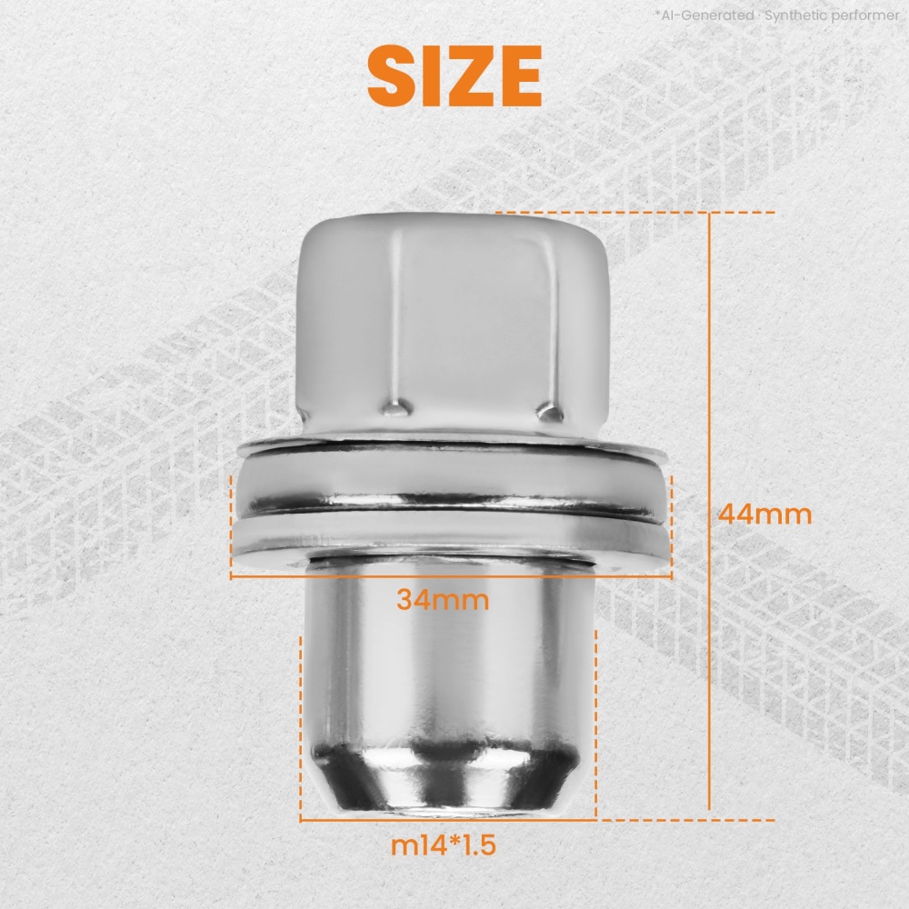 Full Stainless Steel Alloy Wheel Nut Set compatible for Land rover Range compatible for rover 2005-2014