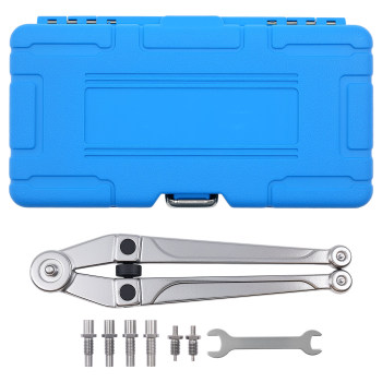 Adjustable Pin Wrench Spanner Top Hole Gland Nut Wheel Pulley 25/32” – 3-15/16