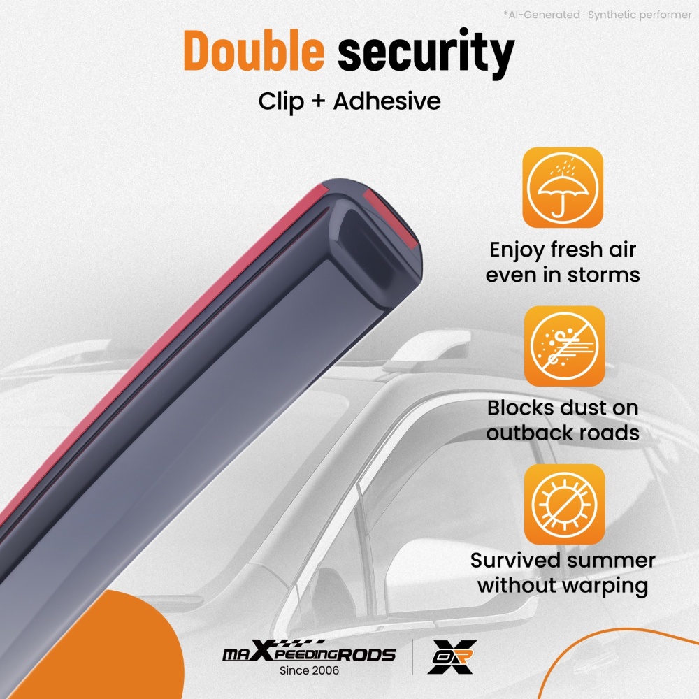Side Wind Deflectors compatible for BMW 1 Series F20 2011-2019 In-Channel Rain Guards