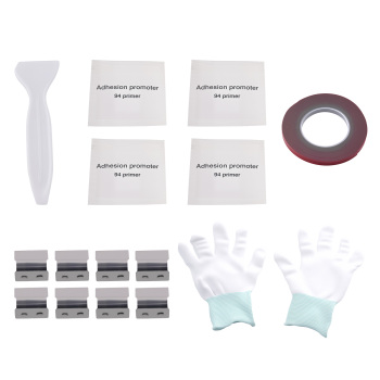 Acrylic Rain Wind Deflector compatible for Audi A3 Hatchback 2004-2012 Window Set