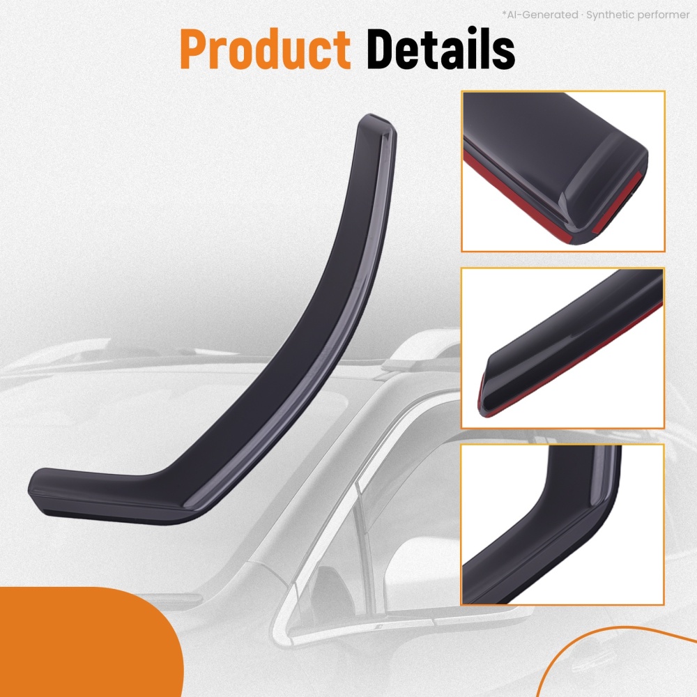Weathershields compatible for Audi A6 C7 Saloon 2011-2018 Window Wind Deflectors Set