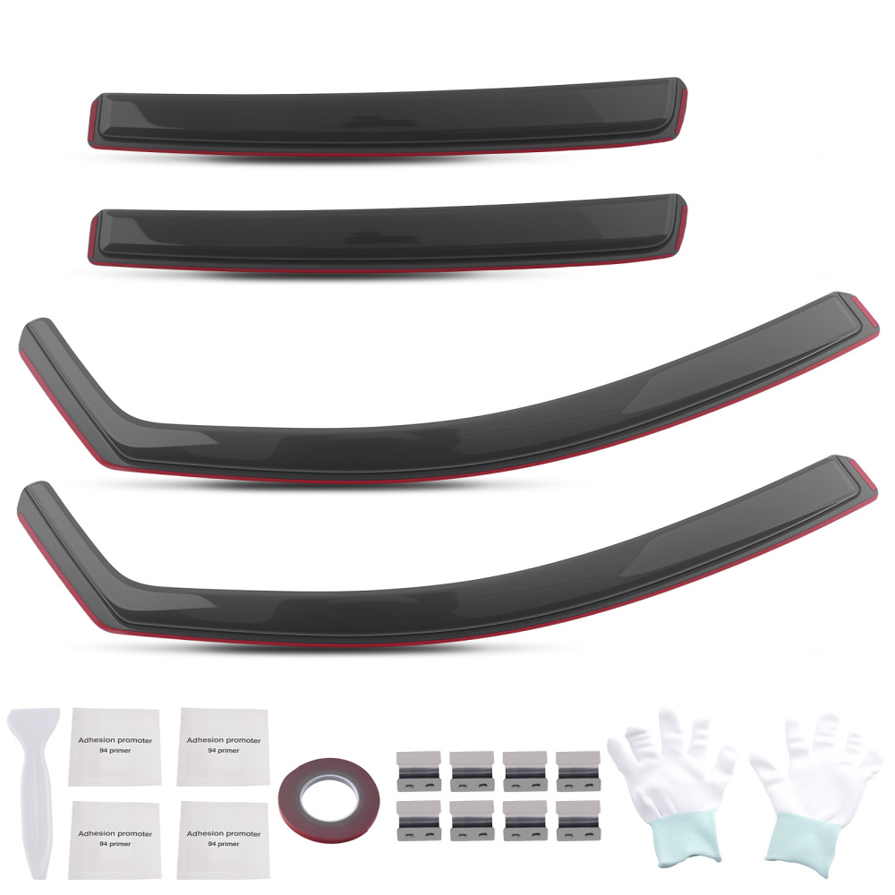 Rain Guards compatible for Vauxhall Astra H MK5 Hatchback 2004-2009 Acrylic 4pcs