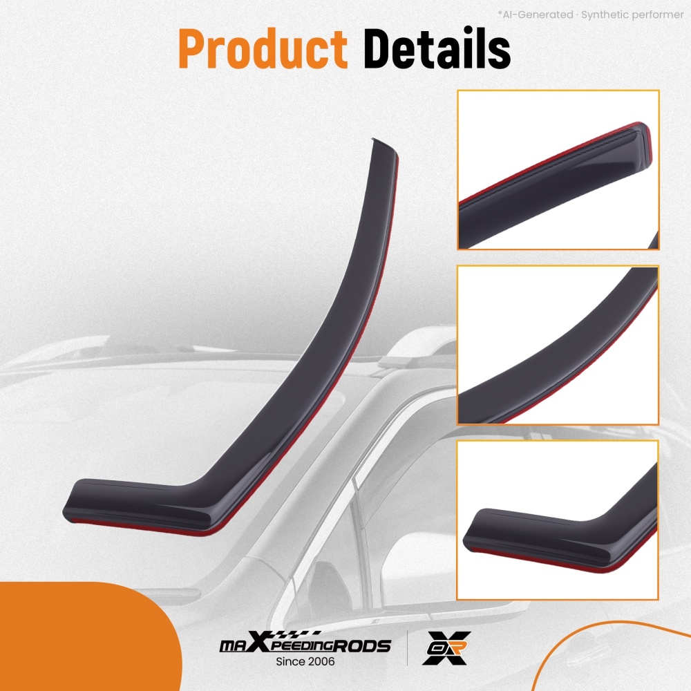 4pc Wind Deflector compatible for Mercedes A Class W176 2012-2018 Front Rear 5 Door