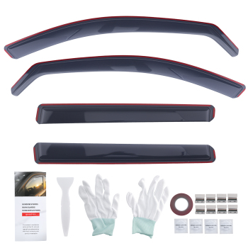 Acrylic Wind Deflectors compatible for BMW F11 5-Door 2010-2017 Window Guards