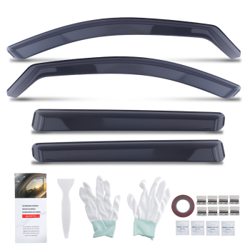 Acrylic Wind Deflectors compatible for BMW F11 5-Door 2010-2017 Window Guards