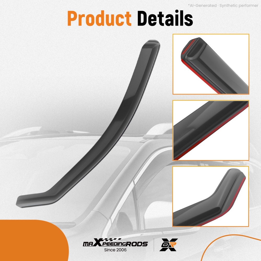 4pcs Acrylic Wind Deflectors compatible for BMW 3 Series F31 Touring 2012-2018 Visors