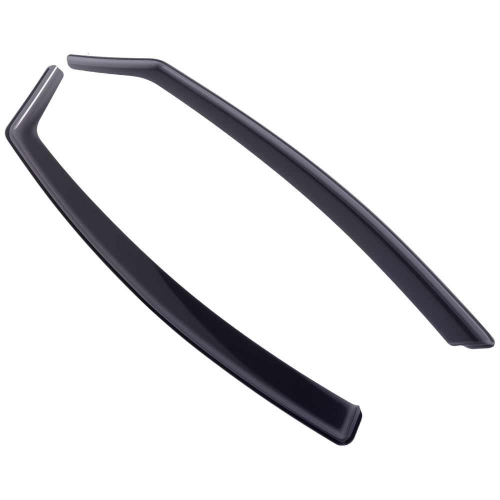 Wind Deflectors Rain Guards compatible for Ford Focus III MK3 5-Door 2011-2018 Black