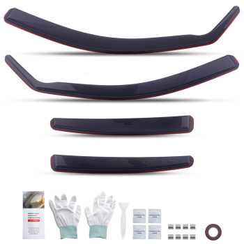 4Pcs Wind Deflectors compatible for BMW 3 Series G20 4-Door 2019-2024 Rain Guards