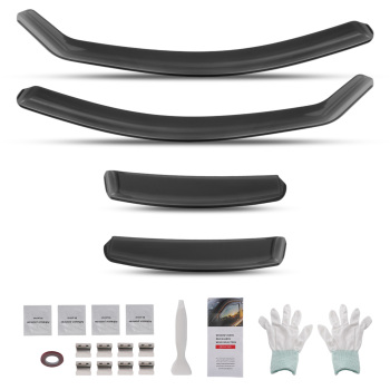 Wind Deflectors compatible for BMW 5 Series G30 2017-2024 4-Door Saloon Tinted Set