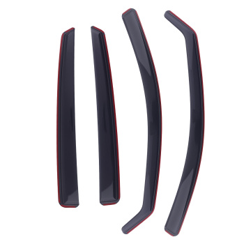 4pcs Rain Guards compatible for Hyundai Kona 2017-2023 Wind Deflectors In-Channel