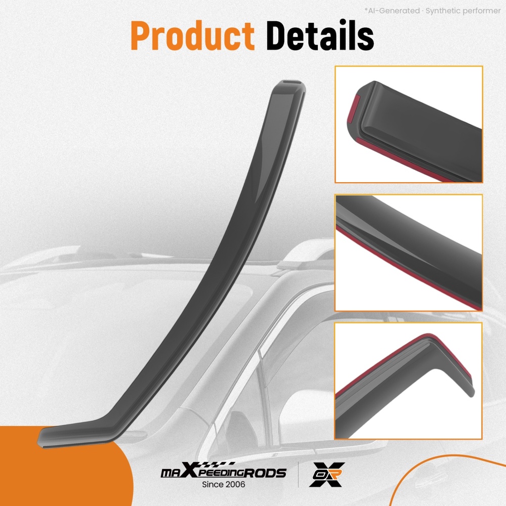 Car Rain Guards compatible for Vauxhall Insignia MK2 5-Door Hatchback 2017-2024 4pcs