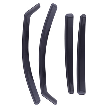 Side Window Wind Deflectors compatible for Hyundai IONIQ 2017-2021 Rain Shields Smoke 4pc