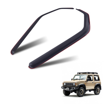 Acrylic Front Wind Deflectors compatible for Suzuki Jimny 1998-2018 3-Door Rain Guard