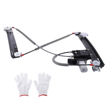 Window Regulator Complete Set compatible for Jaguar XF 08-15 Front LH RH with Motors