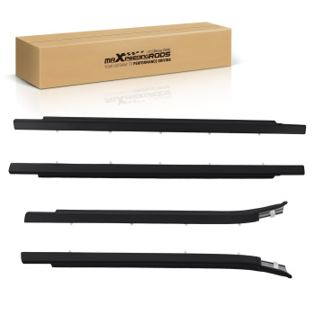 4pcs Door Belt Molding Kit compatible for Toyota Tundra 2000-2006 75710-0C010 757200C010